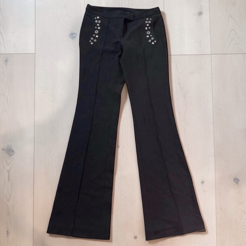 Y2K/2000’s Arden B Pocket Studded Black Dress Pants Size 2